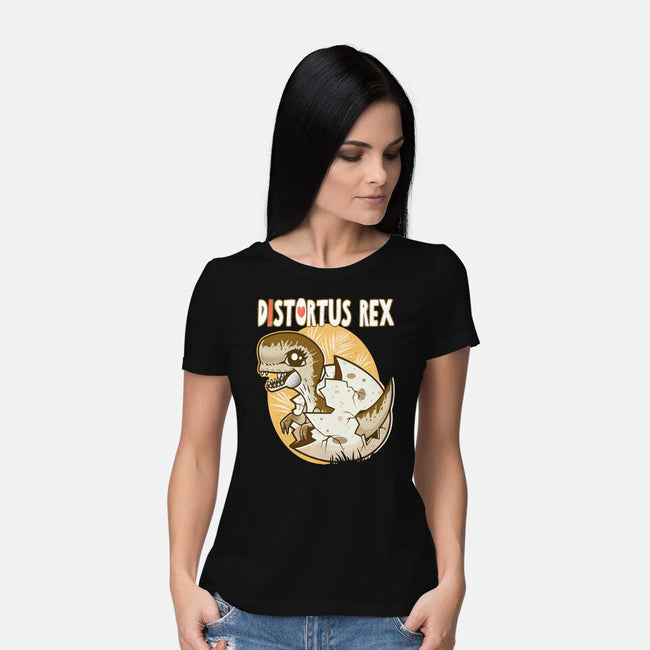I Heart Distortus Rex-Womens-Basic-Tee-palmstreet