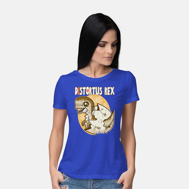 I Heart Distortus Rex-Womens-Basic-Tee-palmstreet
