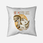 I Heart Distortus Rex-None-Removable Cover w Insert-Throw Pillow-palmstreet