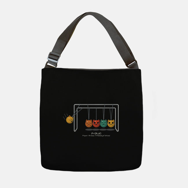 Schrodinger In A Box-None-Adjustable Tote-Bag-erion_designs