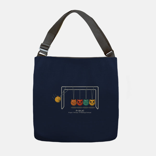 Schrodinger In A Box-None-Adjustable Tote-Bag-erion_designs
