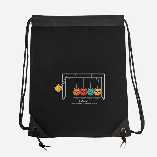 Schrodinger In A Box-None-Drawstring-Bag-erion_designs