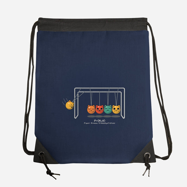 Schrodinger In A Box-None-Drawstring-Bag-erion_designs