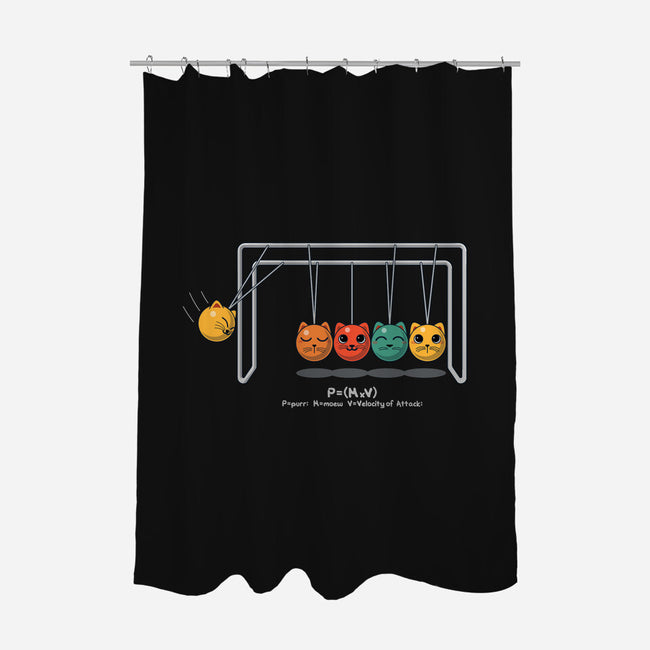 Schrodinger In A Box-None-Polyester-Shower Curtain-erion_designs