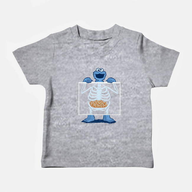 Cookie Anatomy X-ray-Baby-Basic-Tee-erion_designs
