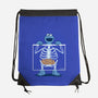 Cookie Anatomy X-ray-None-Drawstring-Bag-erion_designs