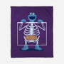 Cookie Anatomy X-ray-None-Fleece-Blanket-erion_designs