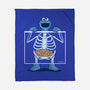 Cookie Anatomy X-ray-None-Fleece-Blanket-erion_designs