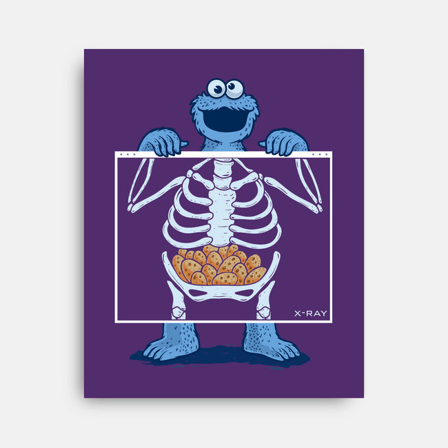 Cookie Anatomy X-ray-None-Stretched-Canvas-erion_designs