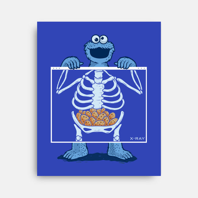 Cookie Anatomy X-ray-None-Stretched-Canvas-erion_designs
