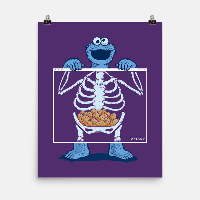Cookie Anatomy X-ray-None-Matte-Poster-erion_designs