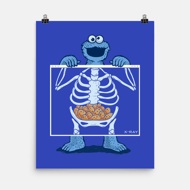 Cookie Anatomy X-ray-None-Matte-Poster-erion_designs