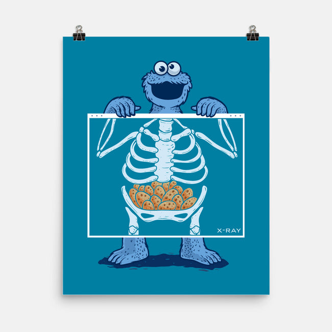 Cookie Anatomy X-ray-None-Matte-Poster-erion_designs
