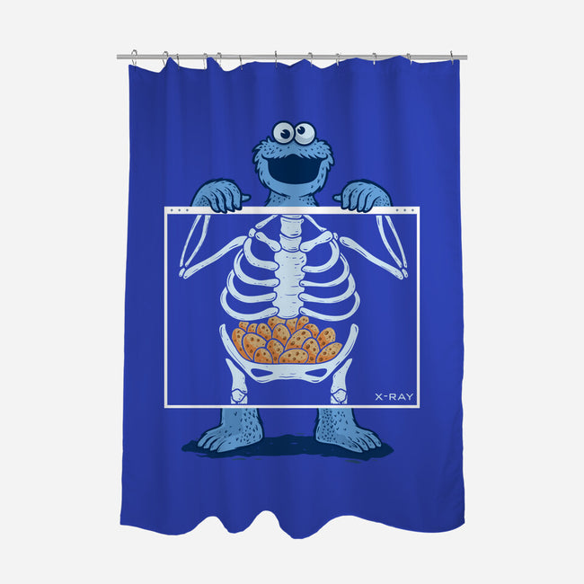 Cookie Anatomy X-ray-None-Polyester-Shower Curtain-erion_designs