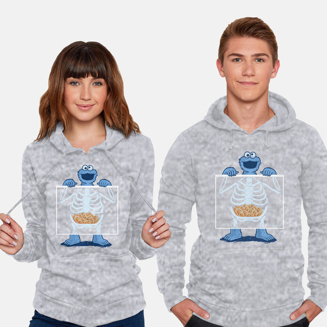 Cookie Anatomy X-ray-Unisex-Pullover-Sweatshirt-erion_designs