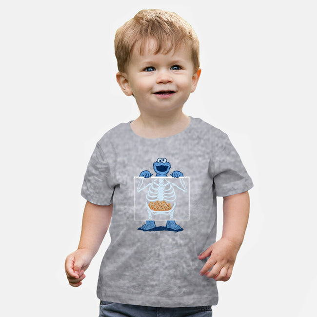 Cookie Anatomy X-ray-Baby-Basic-Tee-erion_designs
