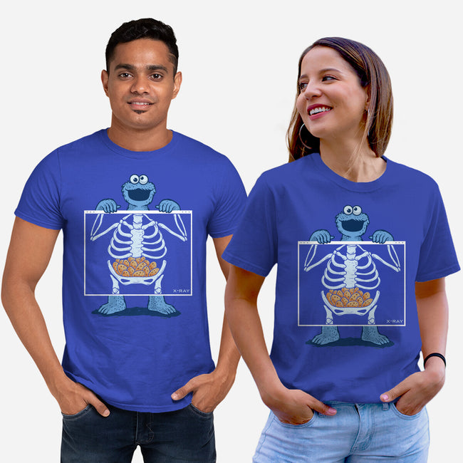 Cookie Anatomy X-ray-Unisex-Basic-Tee-erion_designs