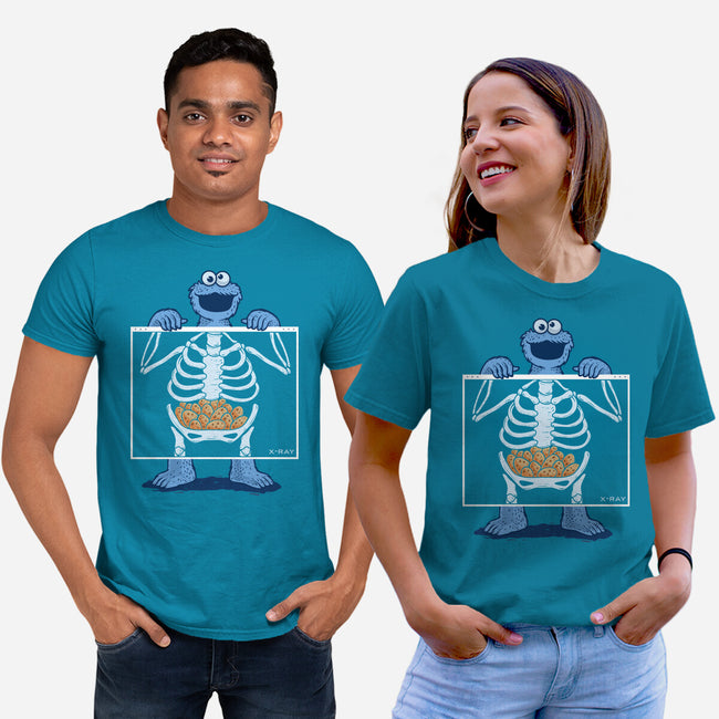 Cookie Anatomy X-ray-Unisex-Basic-Tee-erion_designs