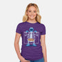 Cookie Anatomy X-ray-Womens-Fitted-Tee-erion_designs