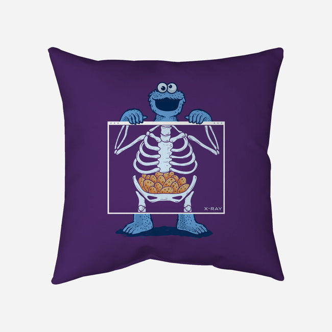 Cookie Anatomy X-ray-None-Removable Cover w Insert-Throw Pillow-erion_designs