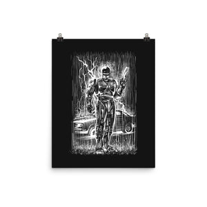 Cop Under The Rain