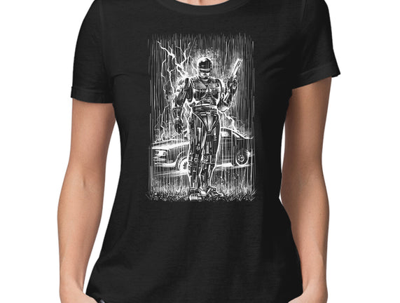 Cop Under The Rain