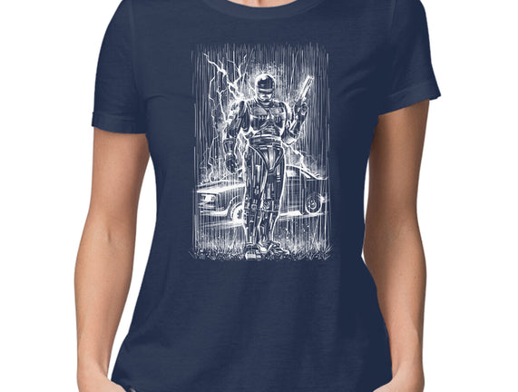 Cop Under The Rain