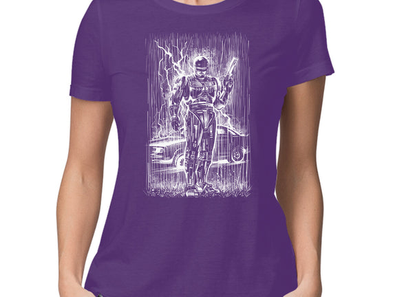 Cop Under The Rain
