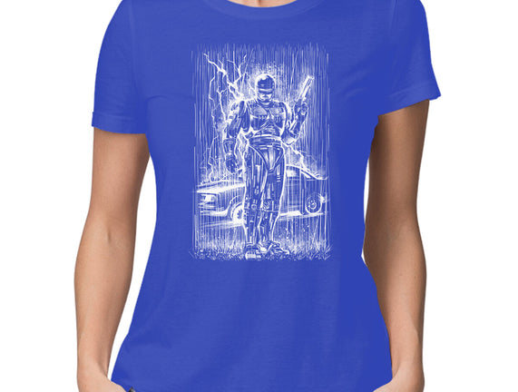 Cop Under The Rain