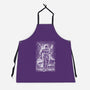 Cop Under The Rain-Unisex-Kitchen-Apron-zascanauta