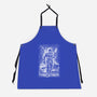 Cop Under The Rain-Unisex-Kitchen-Apron-zascanauta
