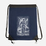 Cop Under The Rain-None-Drawstring-Bag-zascanauta