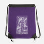 Cop Under The Rain-None-Drawstring-Bag-zascanauta