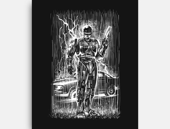 Cop Under The Rain