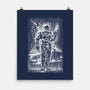 Cop Under The Rain-None-Matte-Poster-zascanauta