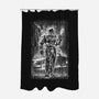 Cop Under The Rain-None-Polyester-Shower Curtain-zascanauta