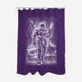 Cop Under The Rain-None-Polyester-Shower Curtain-zascanauta