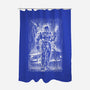 Cop Under The Rain-None-Polyester-Shower Curtain-zascanauta