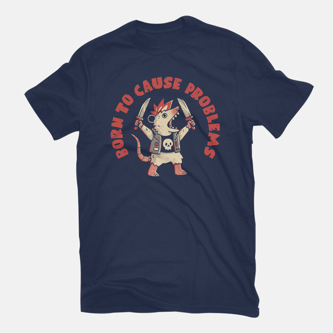Born To Cause Problems-Mens-Heavyweight-Tee-eduely