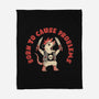 Born To Cause Problems-None-Fleece-Blanket-eduely
