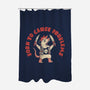 Born To Cause Problems-None-Polyester-Shower Curtain-eduely