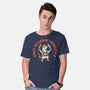 Born To Cause Problems-Mens-Basic-Tee-eduely