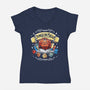 Dungeon Master Dice-Womens-V-Neck-Tee-Vallina84