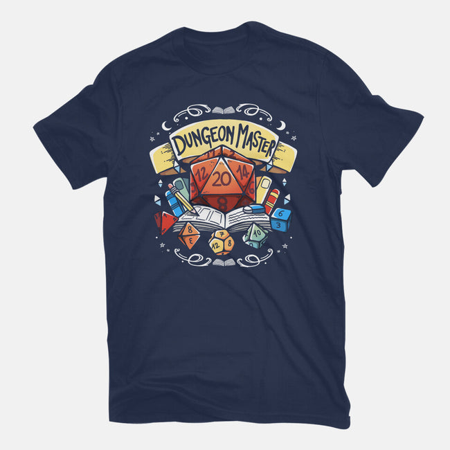 Dungeon Master Dice-Womens-Fitted-Tee-Vallina84