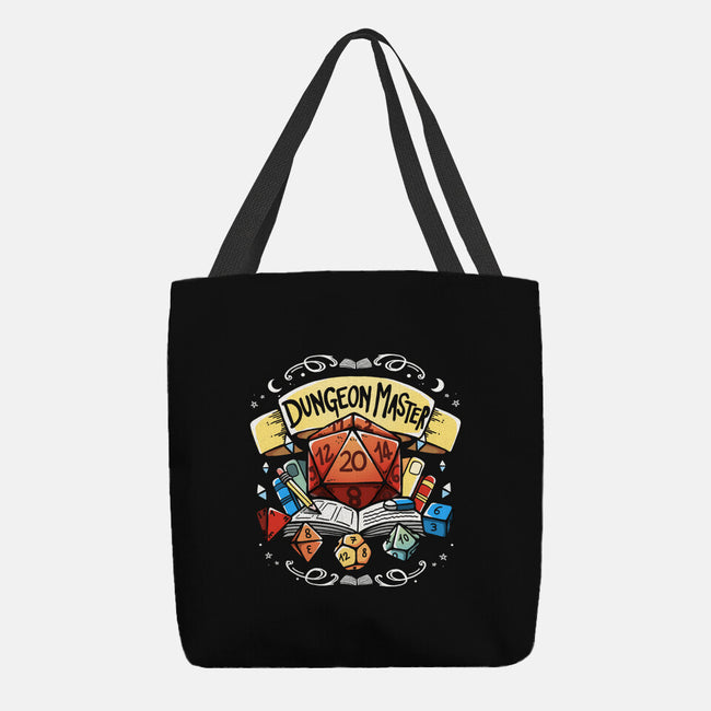 Dungeon Master Dice-None-Basic Tote-Bag-Vallina84