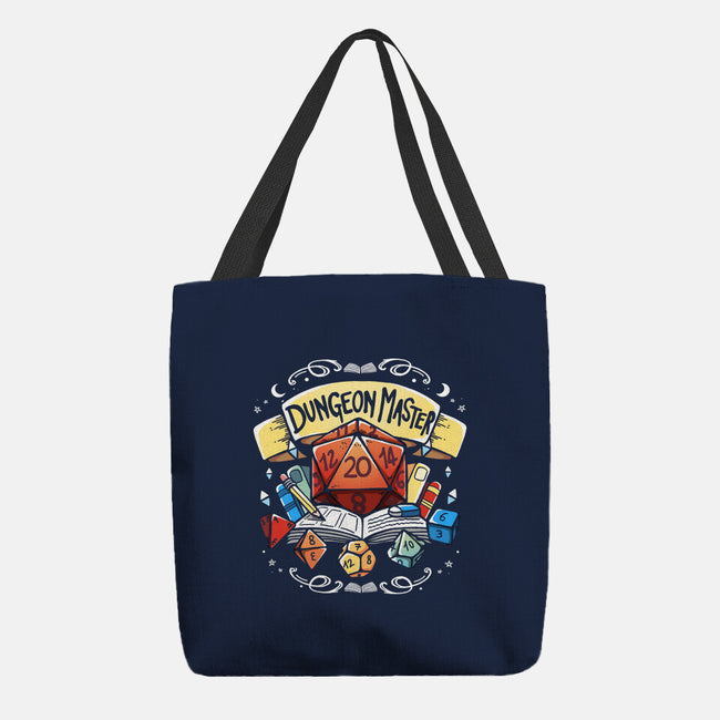 Dungeon Master Dice-None-Basic Tote-Bag-Vallina84