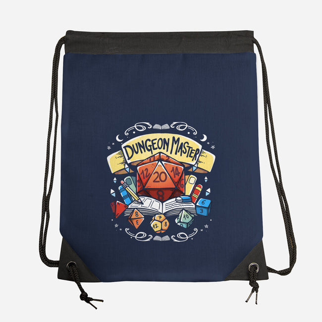 Dungeon Master Dice-None-Drawstring-Bag-Vallina84