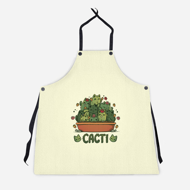 Cacti Kitties-Unisex-Kitchen-Apron-Vallina84