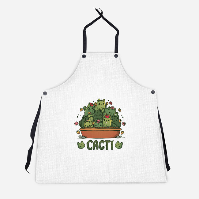 Cacti Kitties-Unisex-Kitchen-Apron-Vallina84