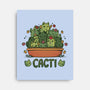 Cacti Kitties-None-Stretched-Canvas-Vallina84